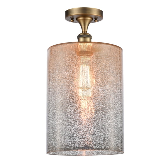 Innovations Lighting 516-1C-BB-G116-L Large Cobbleskill 9" Wide Semi-Flush Ceiling Fixture