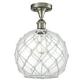 thumbnail image 1 of Innovations Lighting 516 Large Farmhouse Rope Large Farmhouse Rope 10" Wide Semi-Flush, 1 of 2