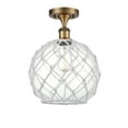 thumbnail image 1 of Innovations Lighting 516-1C-BB-G122-10RW Large Farmhouse Rope 10" Wide Semi-Flush Ceiling, 1 of 2