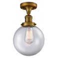thumbnail image 1 of Innovations Lighting 517-1Ch-8 Beacon Beacon 1 Light 8" Wide Semi-Flush Ceiling Fixture -, 1 of 2