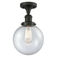 thumbnail image 1 of Innovations Lighting 517-1CH-OB-G204-8 Beacon 1 Light 8" Wide Semi-Flush Ceiling Fixture -, 1 of 2