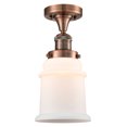 thumbnail image 1 of Innovations Lighting 517-1CH-AC-G181 Canton 1 Light 6" Wide Semi-Flush Ceiling Fixture -, 1 of 2