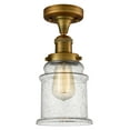 thumbnail image 1 of Innovations Lighting 517-1Ch Canton Canton 1 Light 6" Wide Semi-Flush Ceiling Fixture -, 1 of 2