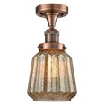 thumbnail image 1 of Innovations Lighting 517-1Ch Chatham Chatham 1 Light 7" Wide Semi-Flush Ceiling Fixture -, 1 of 2