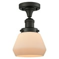 thumbnail image 1 of Innovations Lighting 517-1Ch Fulton Fulton 1 Light 7" Wide Semi-Flush Ceiling Fixture -, 1 of 2