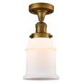 thumbnail image 1 of Innovations Lighting 517-1Ch Halophane Halophane 1 Light 9" Wide Semi-Flush Ceiling, 1 of 2