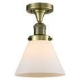 thumbnail image 1 of Innovations Lighting 517-1Ch / Large Cone 1 Light 8" Wide Semi-Flush Ceiling Fixture -, 1 of 2