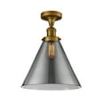 thumbnail image 1 of Innovations Lighting 517 X-Large Cone X-Large Cone 12" Wide Semi-Flush Ceiling Fixture -, 1 of 2