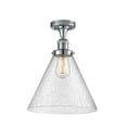 thumbnail image 1 of Innovations Lighting 517-1CH-PC-G44-L X-Large Cone 12" Wide Semi-Flush Ceiling Fixture -, 1 of 2