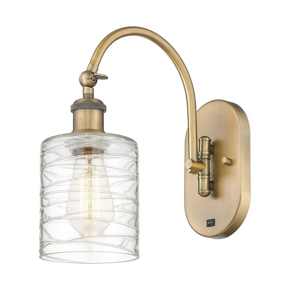 Innovations Lighting 518-1W-13-5 Cobbleskill Sconce Cobbleskill 13" Tall Wall Sconce -