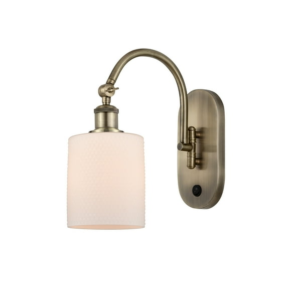 Innovations Lighting 518-1W-13-6 Cobbleskill Sconce Cobbleskill 13" Tall Wall Sconce -