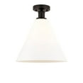 thumbnail image 1 of Innovations Lighting 616-1F-15-12 Berkshire Semi-Flush Berkshire 12" Wide Semi-Flush, 1 of 5