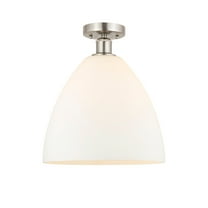 Innovations Lighting 616-1F-15-12 Bristol Semi-Flush Bristol 12" Wide Semi-Flush Ceiling