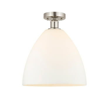 Innovations Lighting 616-1F-15-12 Bristol Semi-Flush Bristol 12" Wide Semi-Flush Ceiling