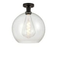 thumbnail image 1 of Innovations Lighting 616-1F-16-12 Athens Semi-Flush Athens 12" Wide Semi-Flush Globe, 1 of 5