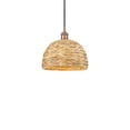 thumbnail image 1 of Innovations Lighting 616-1P-11-12 Woven Rattan Pendant Woven Rattan 12" Wide Pendant -, 1 of 1