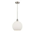 thumbnail image 1 of 616-1P-SN-G121-12-Innovations Lighting-Athens - 1 Light Mini Pendant In Industrial Style-14.38 Inches Tall and 11.75 Inches Wide-Brushed Satin Nickel, 1 of 7