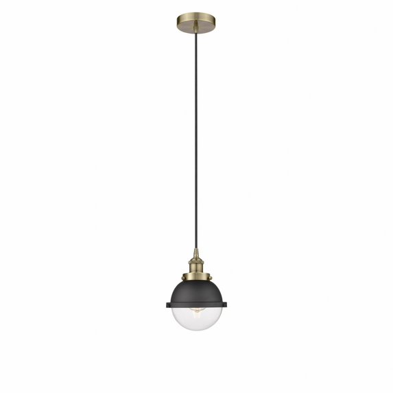 Innovations Lighting 616-1Ph-10-7 Hampden Pendant Hampden 7" Wide Mini Pendant - Brass