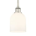 thumbnail image 1 of Innovations Lighting 616-1S-SN-G558-6GWH Bella 6" Wide Mini Pendant - Brushed Satin Nickel, 1 of 7