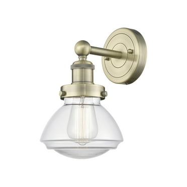 Innovations Lighting 616-1W-10-7 Olean Sconce Olean 10" Tall Wall Sconce - Brass