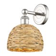 Innovations Lighting 616-1W-PN-RBD-8-NAT Woven Rattan 11