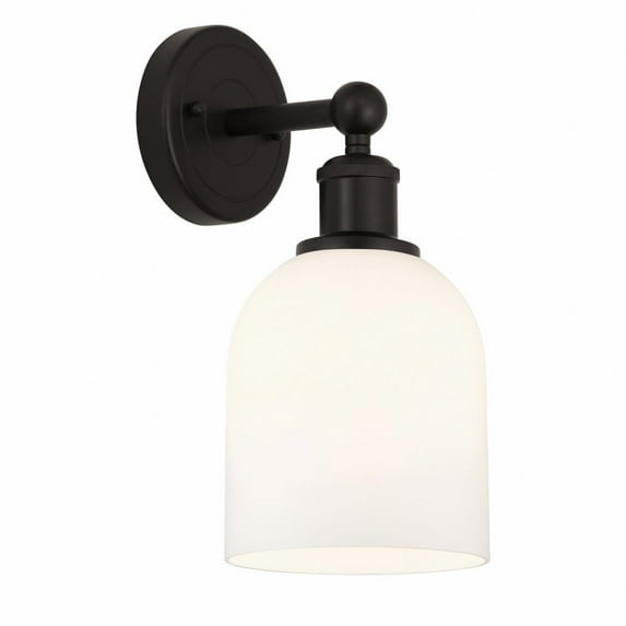Innovations Lighting 616-1W 12 6 Bella Sconce Bella 12" Tall Bathroom Sconce - Oil Rubbed