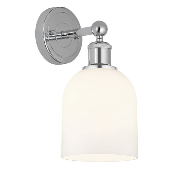 Innovations Lighting 616-1W 12 6 Bella Sconce Bella 12" Tall Bathroom Sconce - Polished