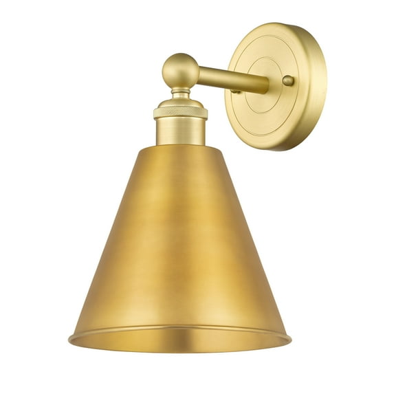 Innovations Lighting 616-1W-13-8 Ballston Sconce Ballston Cone 13" Tall Wall Sconce - Gold