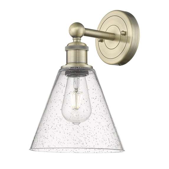 Innovations Lighting 616-1W-13-8 Berkshire Sconce Berkshire 13" Tall Wall Sconce - Brass