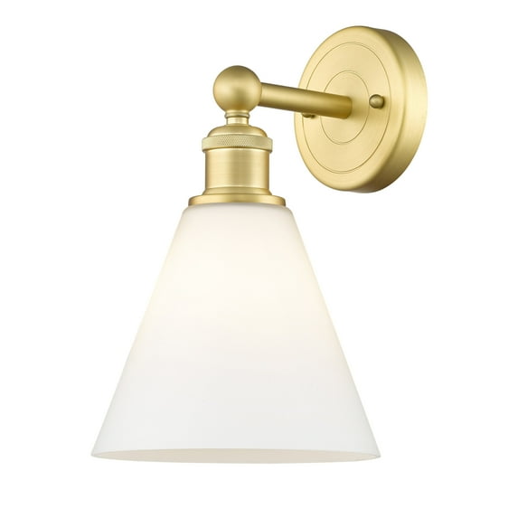 Innovations Lighting 616-1W-13-8 Berkshire Sconce Berkshire 13" Tall Wall Sconce - Satin