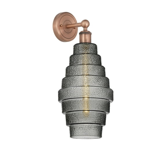 Innovations Lighting 616-1W-20-8 Cascade Sconce Cascade 20" Tall Wall Sconce - Copper