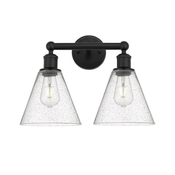 Innovations Lighting 616-2W-13-17 Berkshire Vanity Berkshire 2 Light 17" Wide Vanity Light