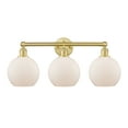 thumbnail image 1 of Innovations Lighting 616-3W-SG-G121-8 Athens 3 Light 26" Wide Vanity Light - Satin Gold /, 1 of 7