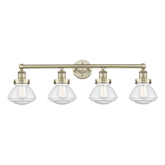 Innovations Lighting 616-4W-10-34 Olean Vanity Olean 4 Light 34" Wide Vanity Light - Brass