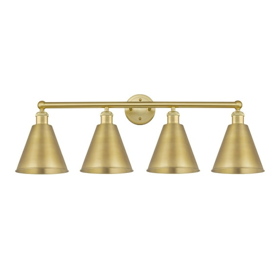 Innovations Lighting 616-4W-13-35 Ballston Cone Vanity Ballston Cone 4 Light 35" Wide