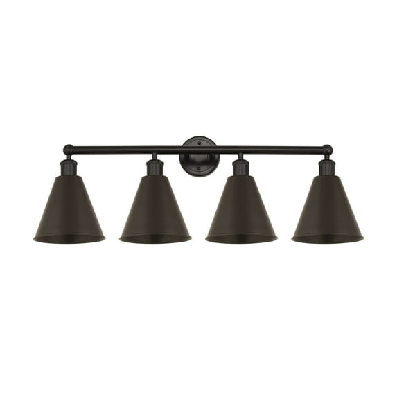Innovations Lighting 616-4W-13-35 Ballston Cone Vanity Ballston Cone 4 Light 35" Wide