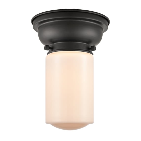 Innovations Lighting 623-1F-BK-G311 Dover 6" Wide Convertible Flush Mount Ceiling Fixture