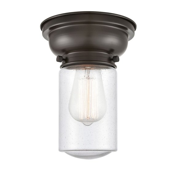 Innovations Lighting 623-1F-OB-G314 Dover 6" Wide Convertible Flush Mount Ceiling Fixture