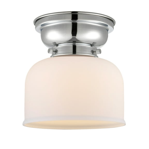 Innovations Lighting 623-1F Large Bell Large Bell 8" Wide Convertible Flush Mount Ceiling