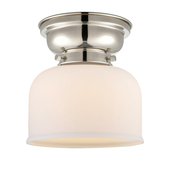 Innovations Lighting 623-1F Large Bell Large Bell 8" Wide Convertible Flush Mount Ceiling