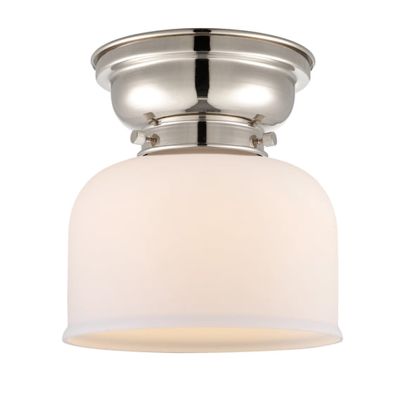Innovations Lighting 623-1F-PN-G71 Large Bell 8" Wide Convertible Flush Mount Ceiling