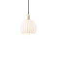 thumbnail image 1 of Innovations Lighting 716-1P-13-10 White Venetian Pendant White Venetian 10" Wide Mini, 1 of 1