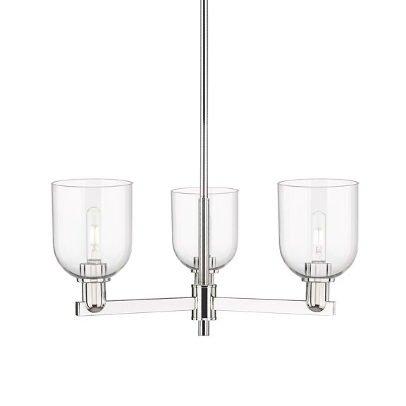 Innovations Lighting 716-3Cr-12-28 Bella Chandelier Bella 3 Light 28" Wide Chandelier -