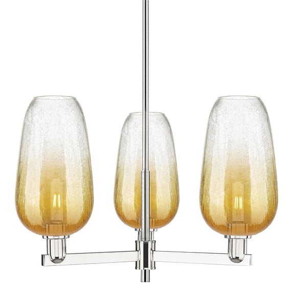 Innovations Lighting 716-3Cr-17-18 Brookhaven Flute Chandelier Brookhaven Flute 3 Light