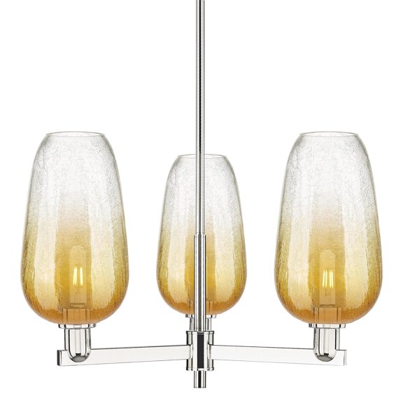 Innovations Lighting 716-3Cr-17-18 Brookhaven Flute Chandelier Brookhaven Flute 3 Light