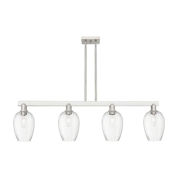 Innovations Lighting 716-4I-13-48 Preston Linear Flute Preston 4 Light 48" Wide Linear