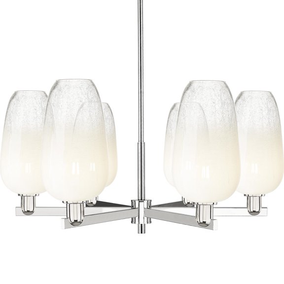 Innovations Lighting 716-6Cr-17-24 Brookhaven Flute Chandelier Brookhaven Flute 6 Light