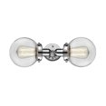 thumbnail image 1 of Innovations Lighting 900H-2W Globe Globe 2 Light 14" Wide Bathroom Vanity Light - Chrome, 1 of 7