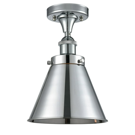Innovations Lighting 916-1C-PC-M13-PC Appalachian 7" Wide Semi-Flush Ceiling Fixture -
