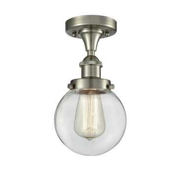 Innovations Lighting 916-1C Beacon Beacon 6" Wide Semi-Flush Globe Ceiling Fixture -